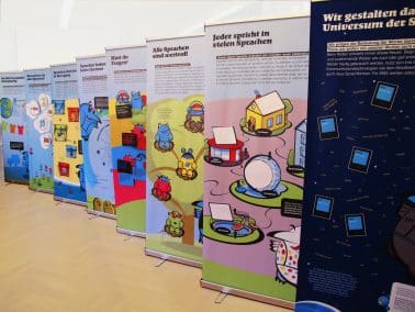 Wanderausstellung zu Sprachenvielfalt und Mehrsprachigkeit
